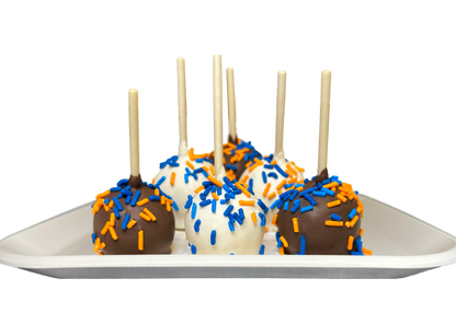 Astros Cake Pops-EventCateringHouston.com