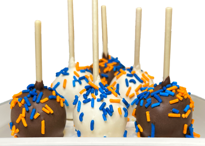 Astros Cake Pops-EventCateringHouston.com