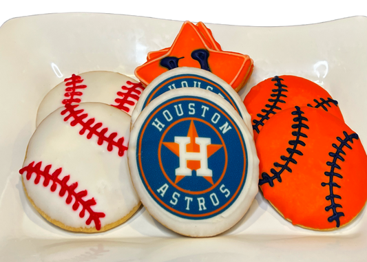 Astros Cookies-EventCateringHouston.com