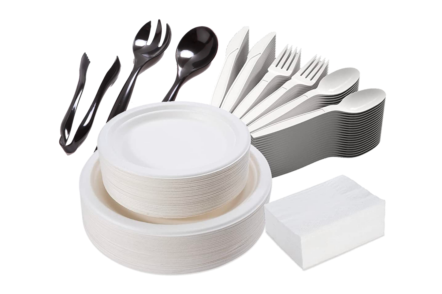Servingware, Plates, Cutlery and Napkins